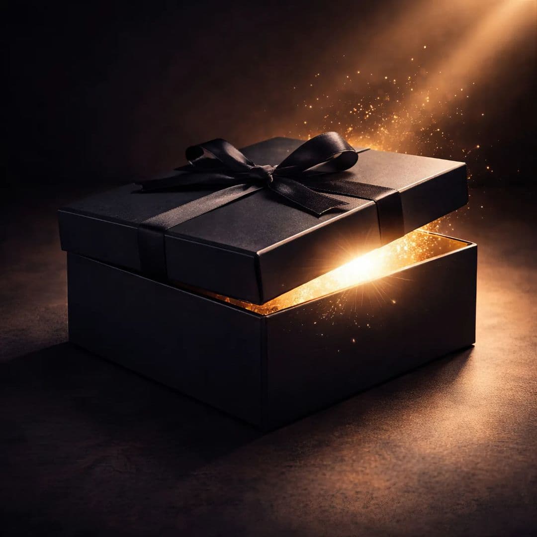 Golden Gift Box